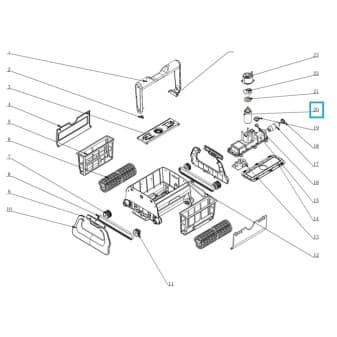 Clean o2 moteur pompe pour robot 18265 Bestway