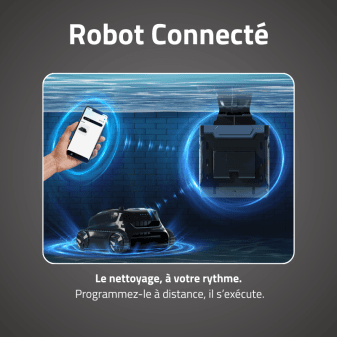 Robot piscine aqualys energie solaire 300m2