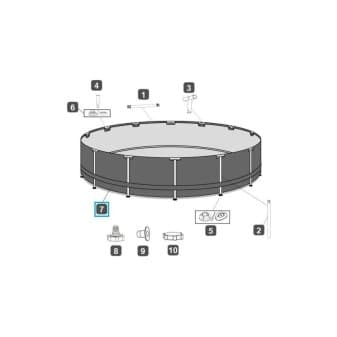 Liner pour piscine Steel Pro MAX 457 m × 107 m - miniature 2