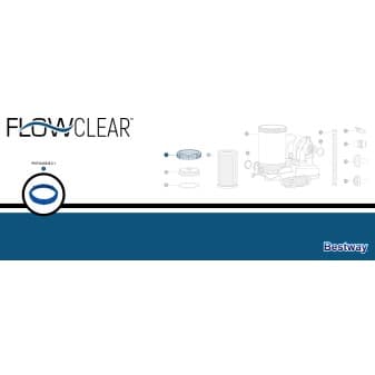 Bague de serrage pour les unites de filtration flowclear Bestway 9463 l h