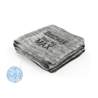 Liner pour piscine Steel Pro MAX Bestway 549 × 122cm aspect mur de pierre ronde - vue 1