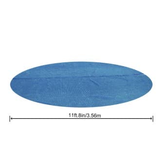 Bâche solaire diametre 356 cm piscine hors-sol ronde diametre 366 cm et 396 cm - vue 1