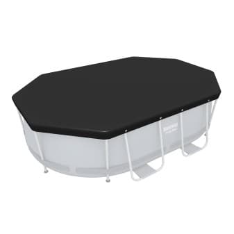 Bâche 4 saisons 305 × 184 cm pour piscine hors-sol Power Steel ovale 305 × 200 cm 58424 - vue 1
