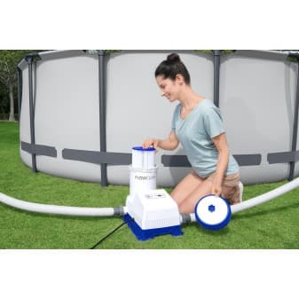 Pompe de filtration tactile intelligente 7570 l h controle via application Bestway smart hub 58680 - vue 1